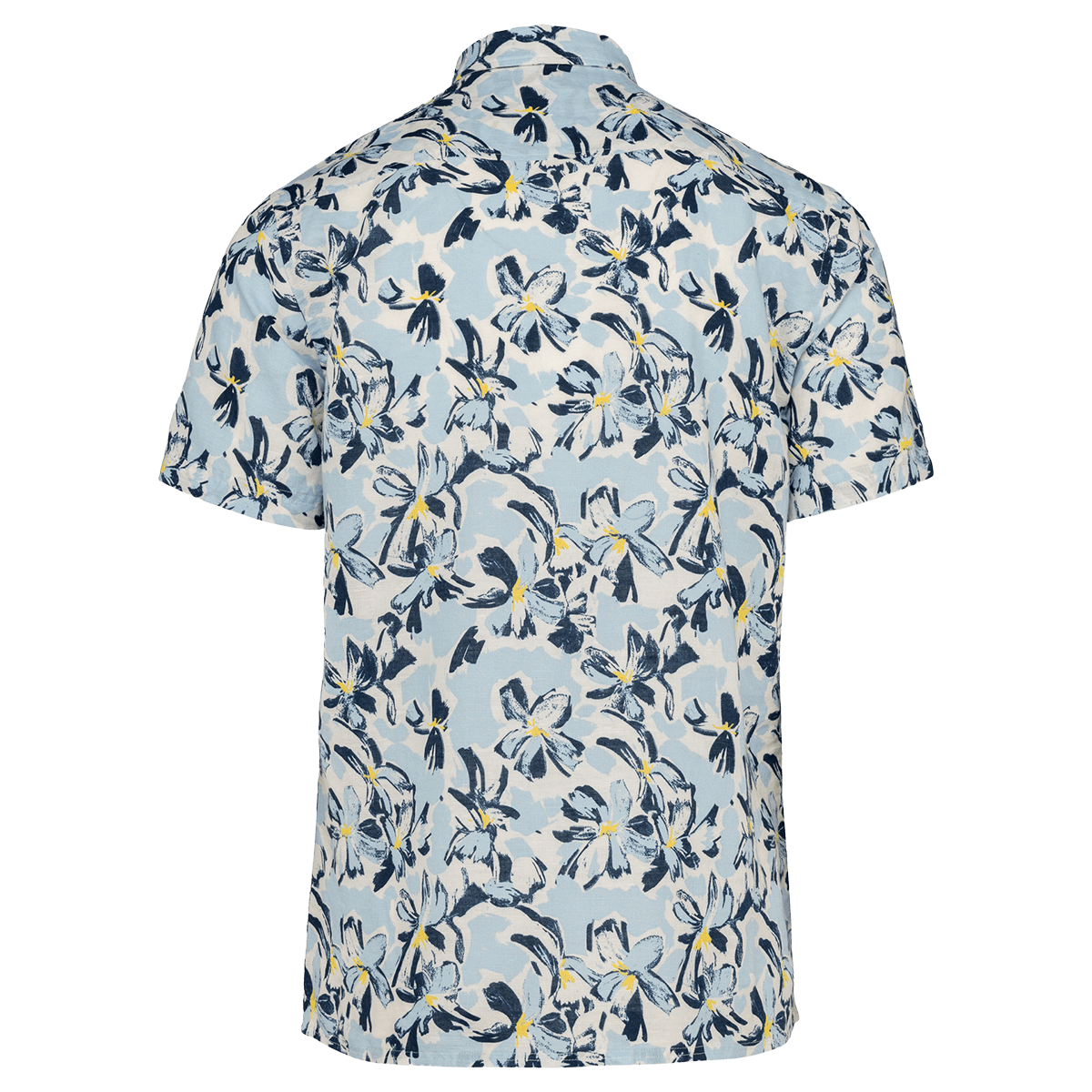 NS530 - Chemise écoresponsable imprimé végétal homme