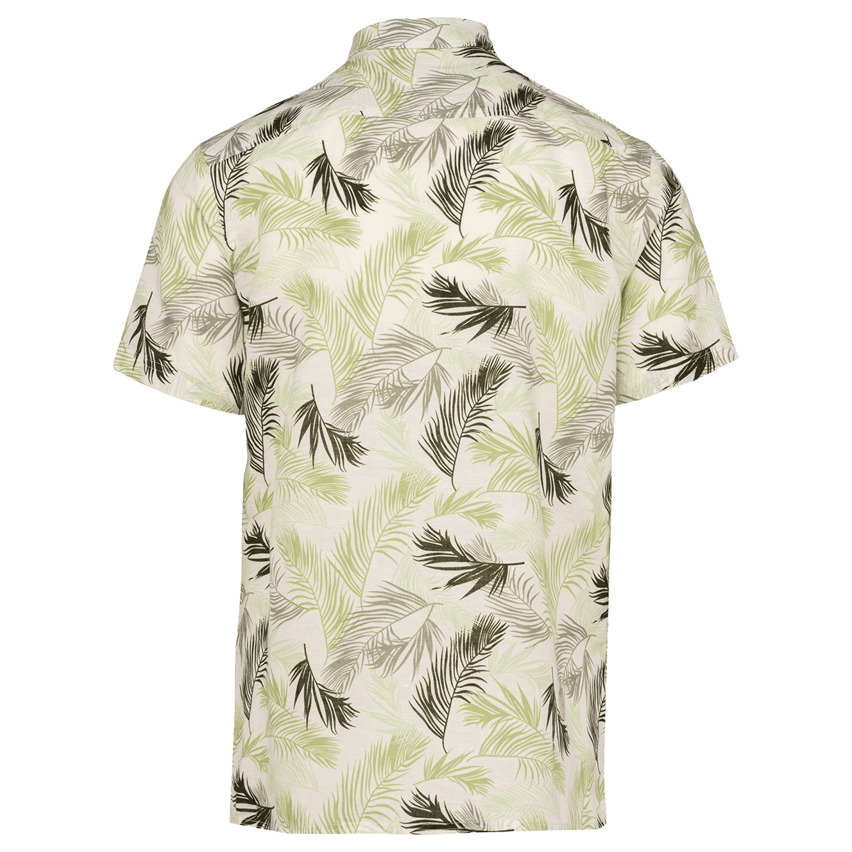 NS530 - Chemise écoresponsable imprimé végétal homme