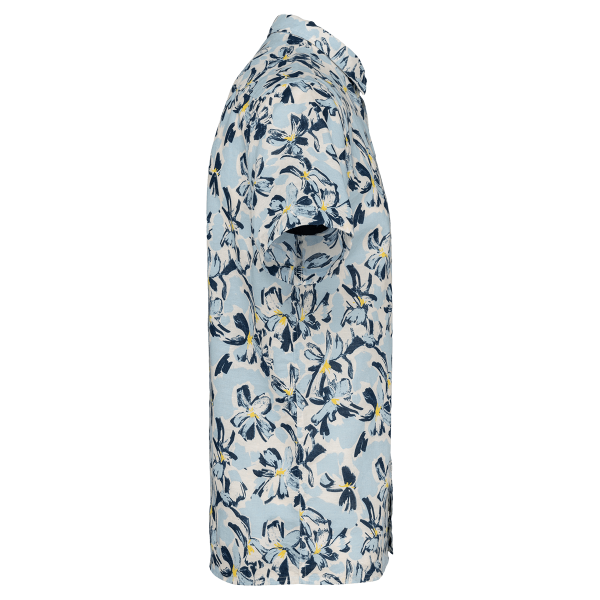 NS530 - Chemise écoresponsable imprimé végétal homme