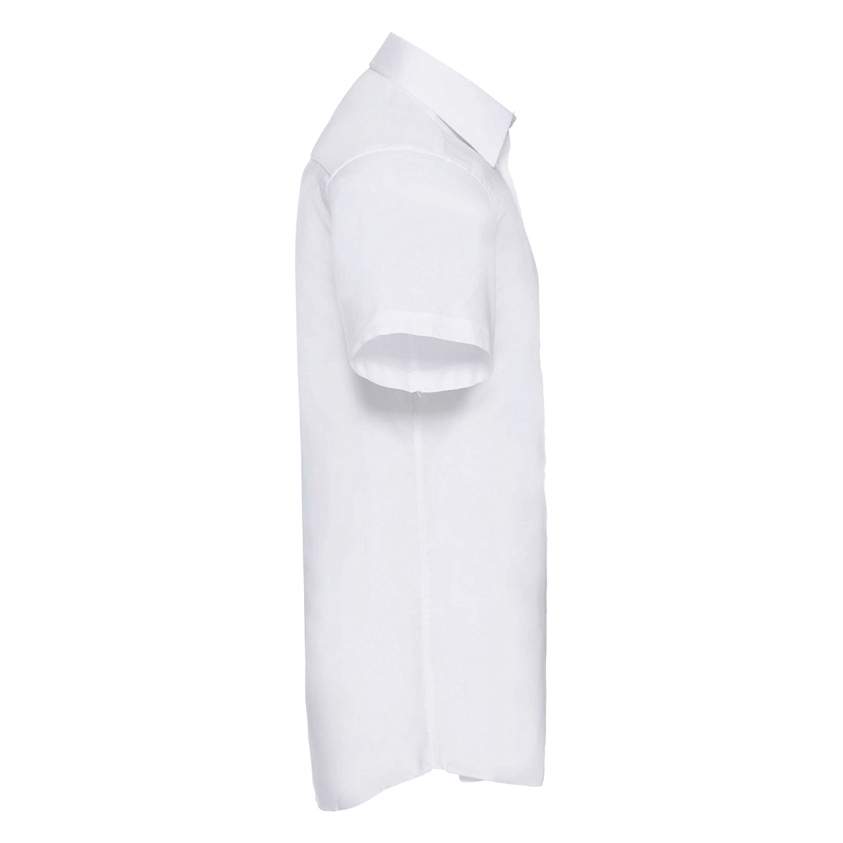 RU923M - Chemise oxford cintrée manches courtes homme