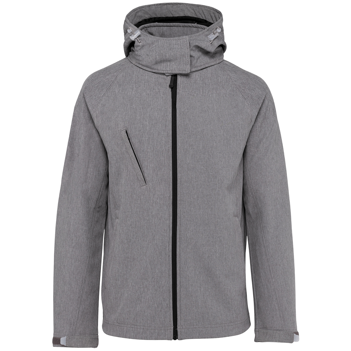 K414 - Veste softshell à capuche amovible femme
