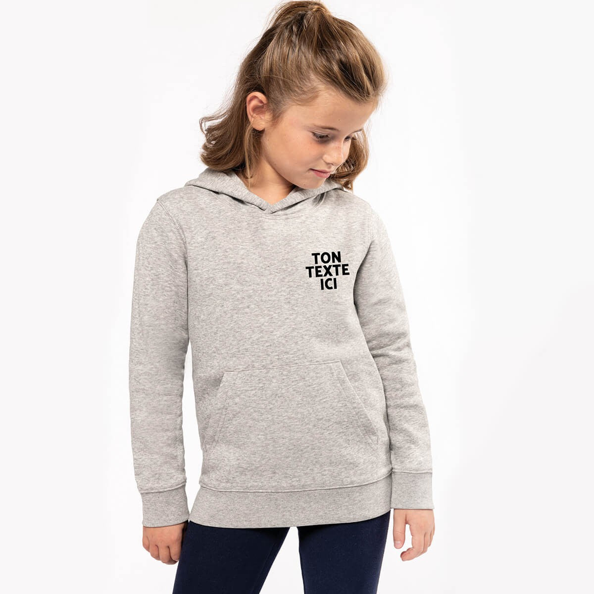 K4029 - Sweat-shirt écoresponsable à capuche enfant