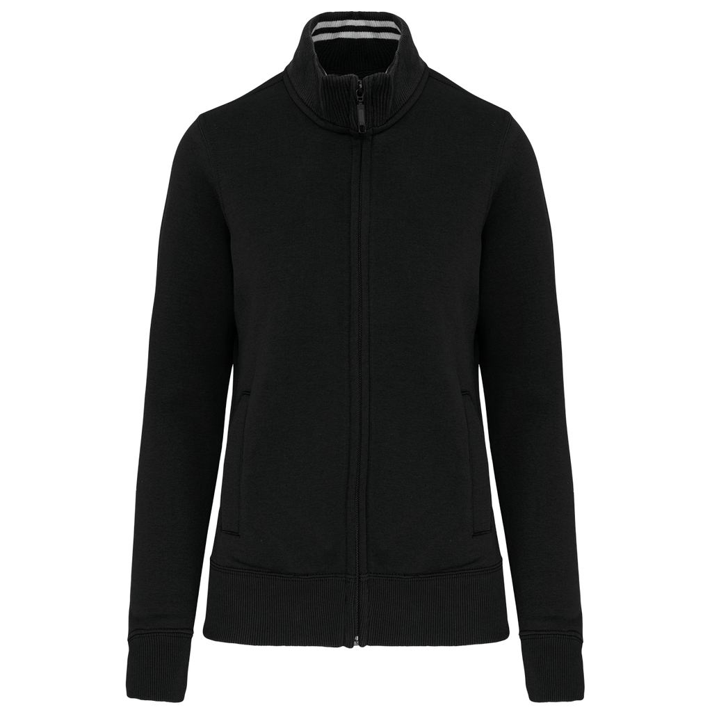 K457 - Veste molleton zippée femme