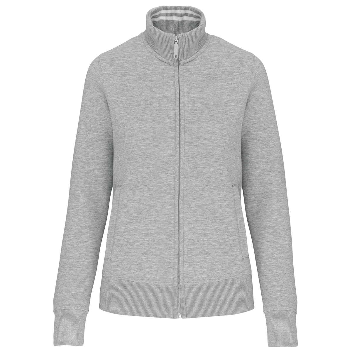 K457 - Veste molleton zippée femme