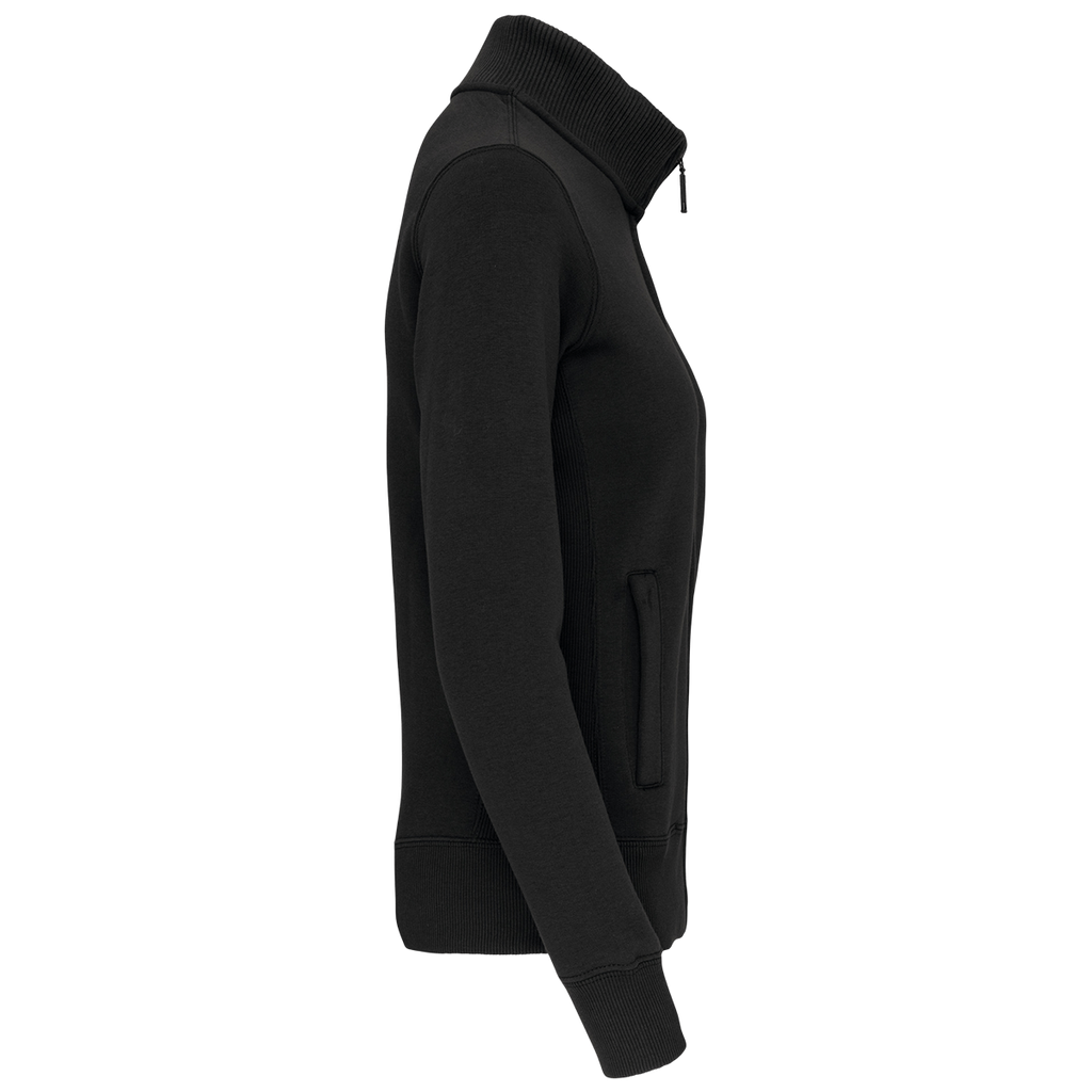 K457 - Veste molleton zippée femme