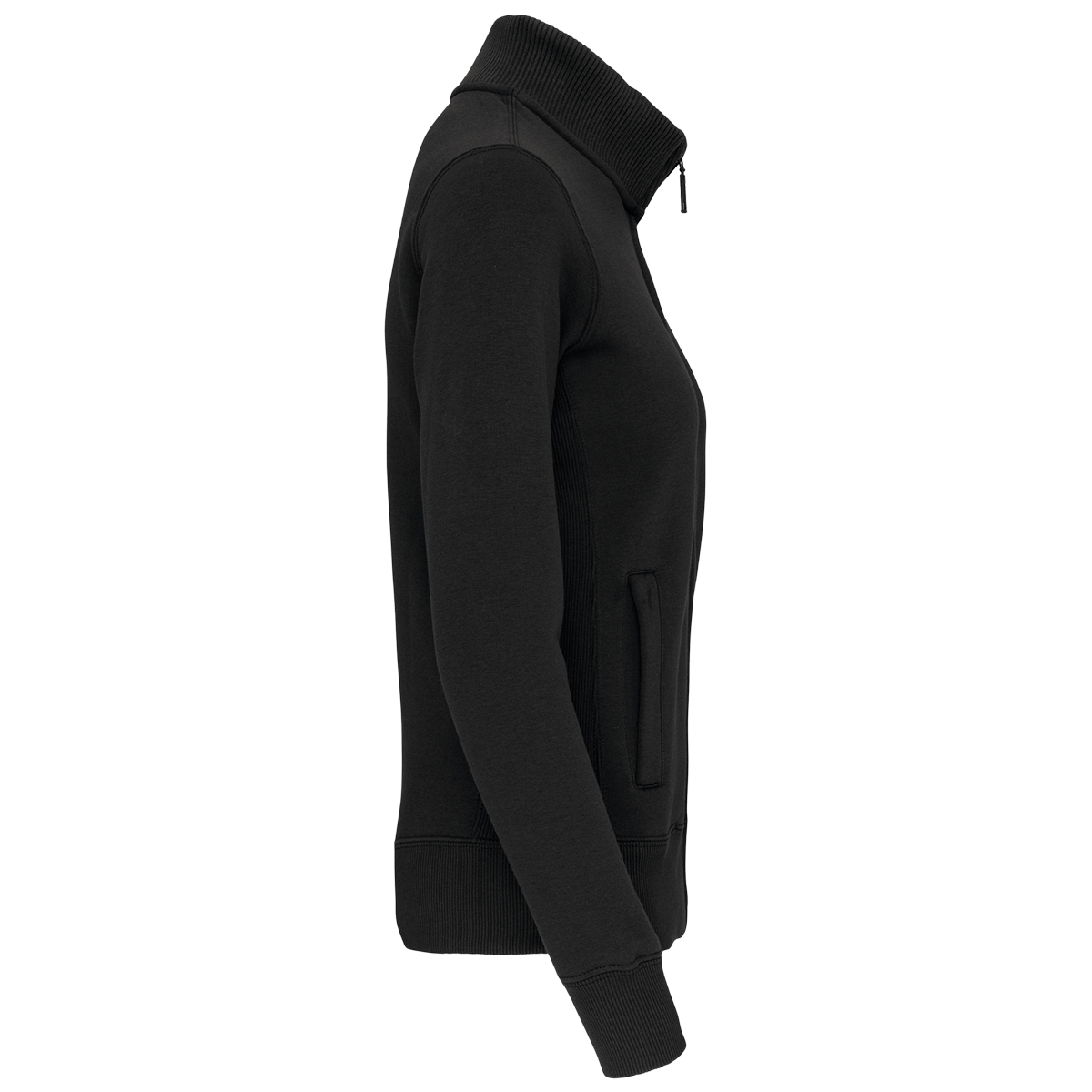K457 - Veste molleton zippée femme