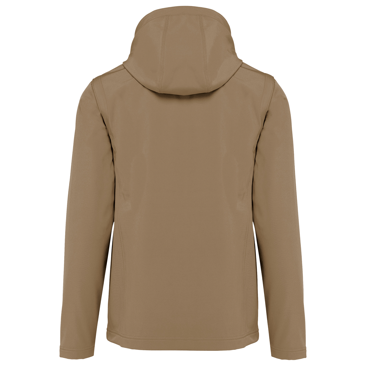 K422 - Veste Softshell 3 couches à capuche avec manches amovibles personnalisée homme femme unisexe