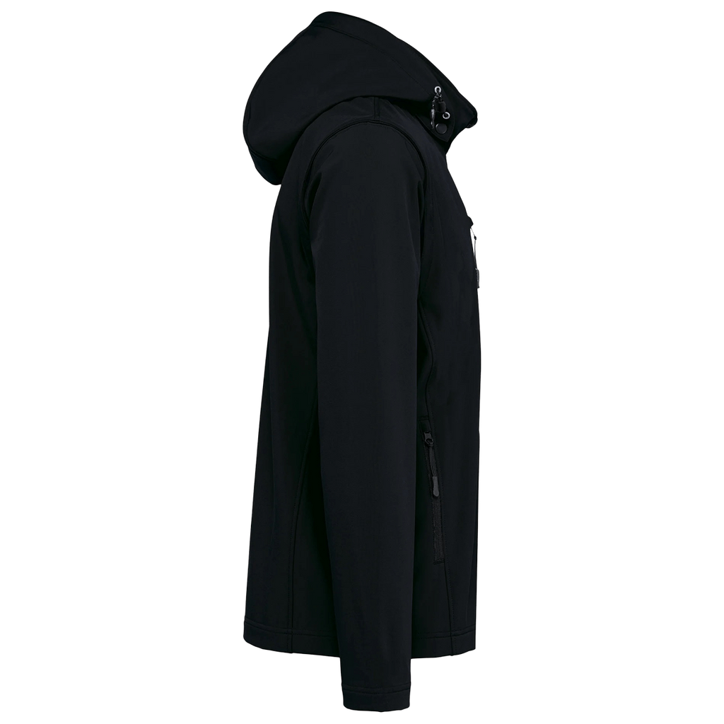 K422 - Veste Softshell 3 couches à capuche avec manches amovibles personnalisée homme femme unisexe