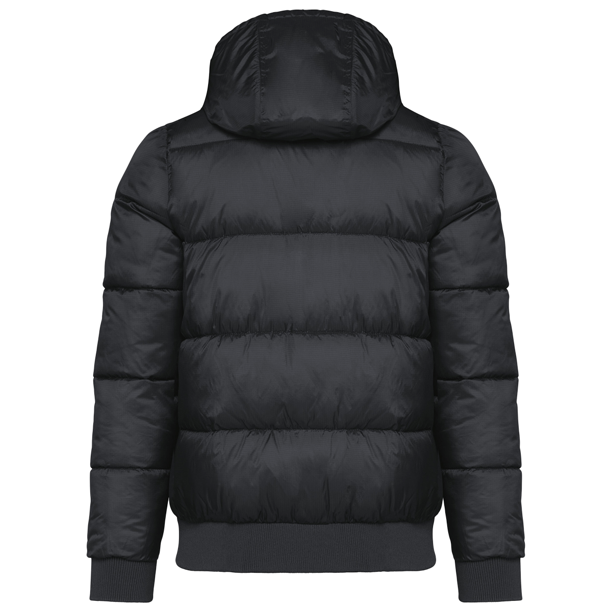 K6166 - Veste unisexe ripstop recyclée à capuche personnalisée homme femme