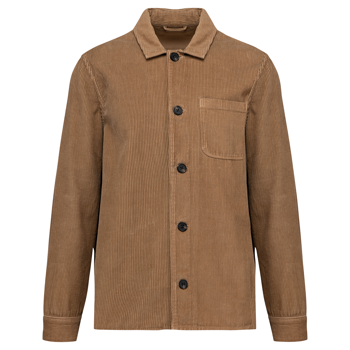 NS603 - Veste écoresponsable en velours côtelé homme