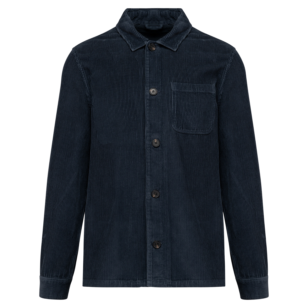 NS603 - Veste écoresponsable en velours côtelé homme
