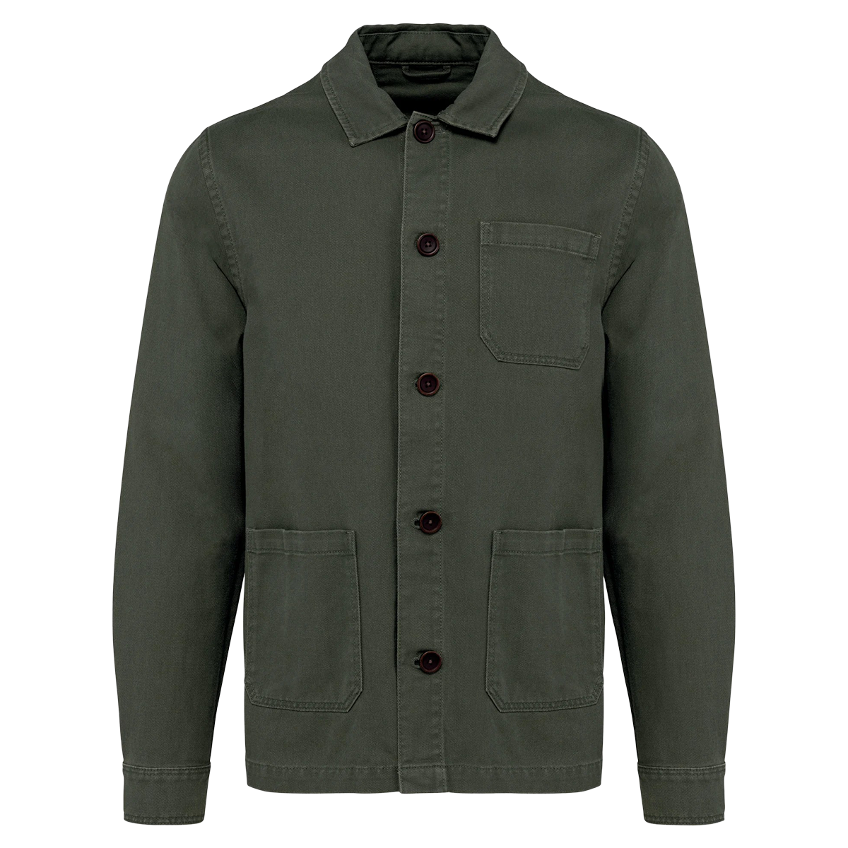 NS610 - Veste worker écoresponsable délavée homme