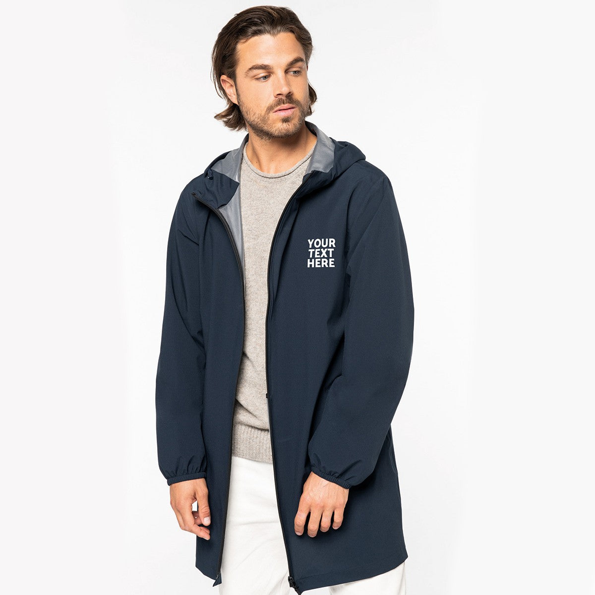 NS615 - Veste écoresponsable imperméable unisexe Homme Femme personnalisé​e