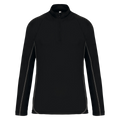 PA335 - Haut de sport manches longues ¼ zip homme