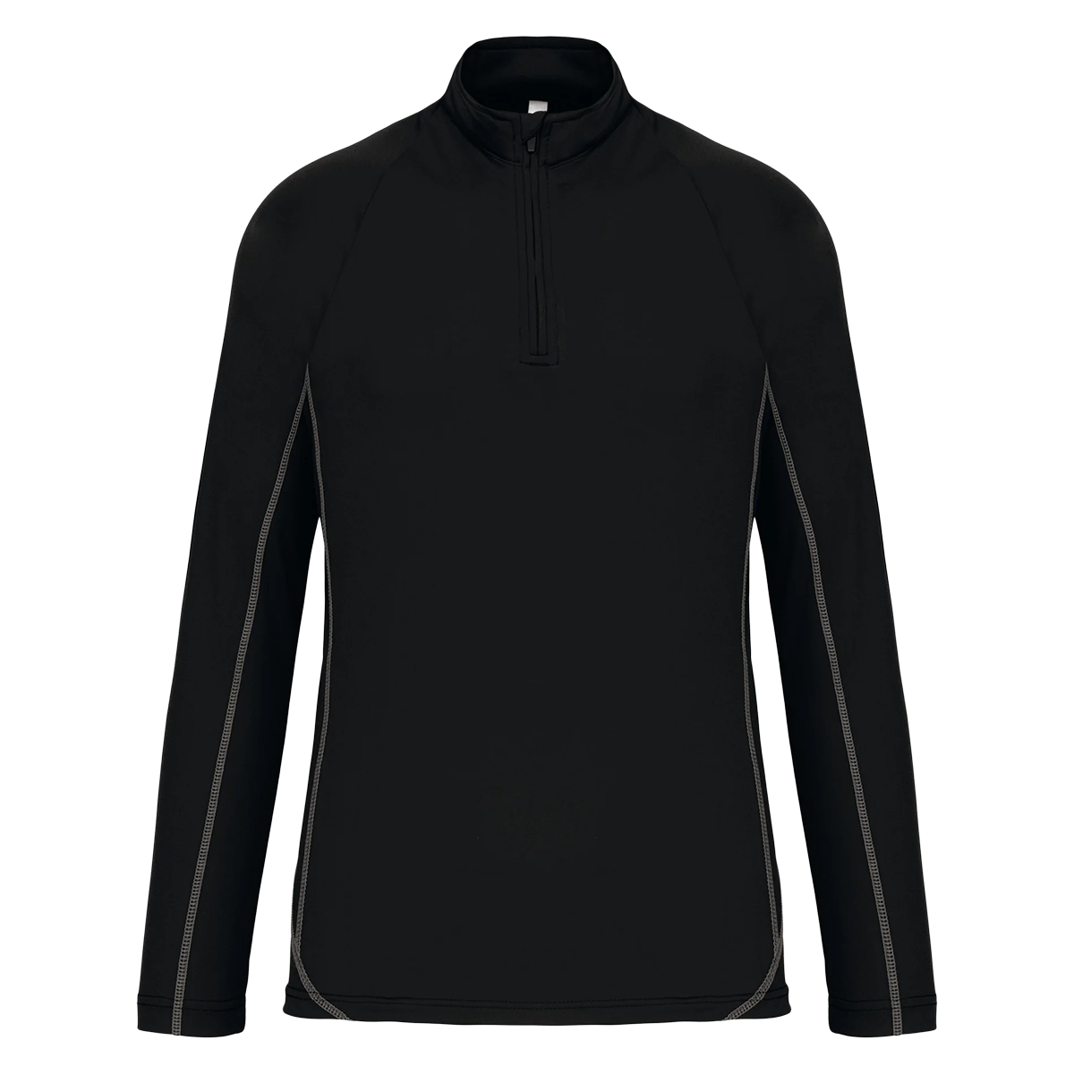PA335 - Haut de sport manches longues ¼ zip homme