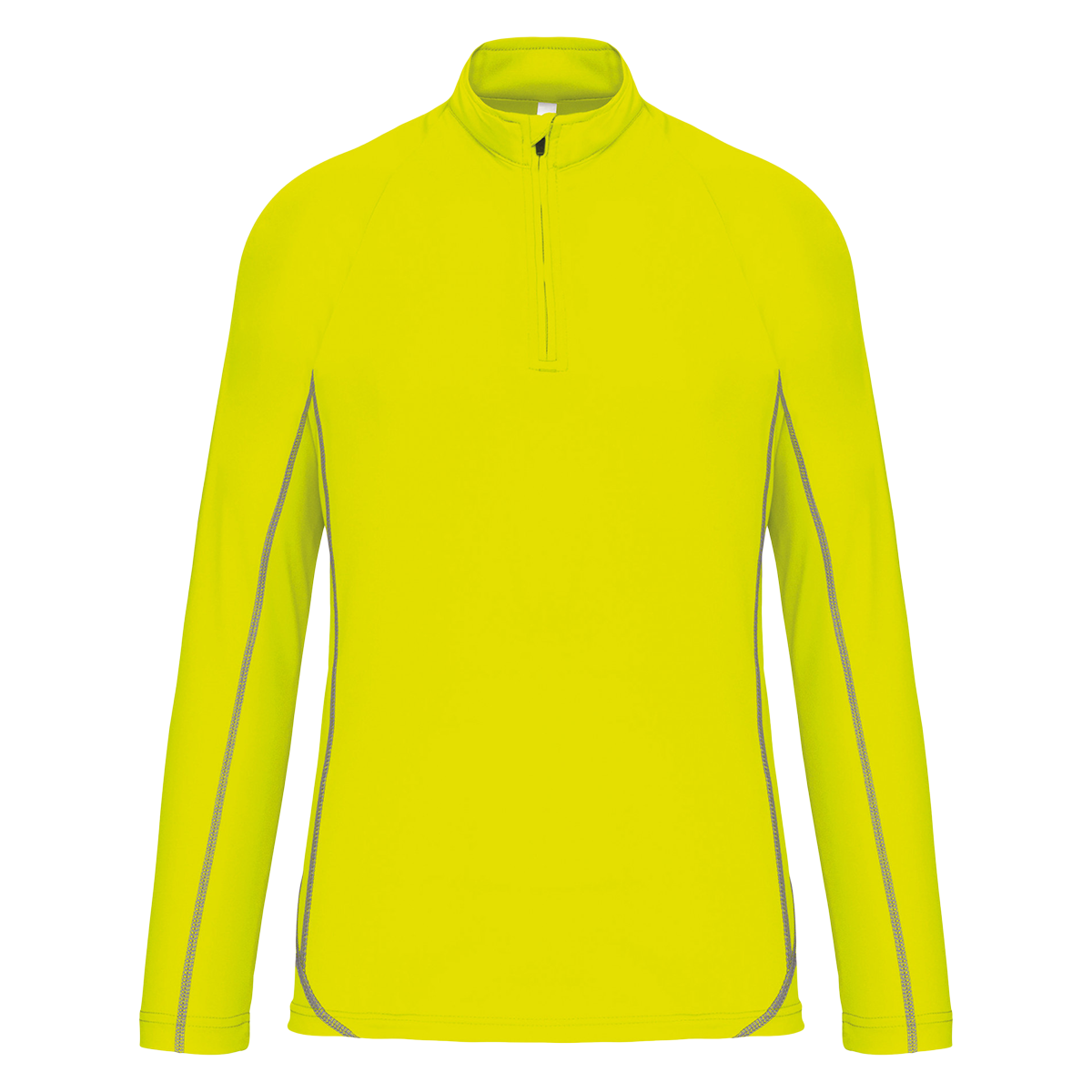 PA335 - Haut de sport manches longues ¼ zip homme