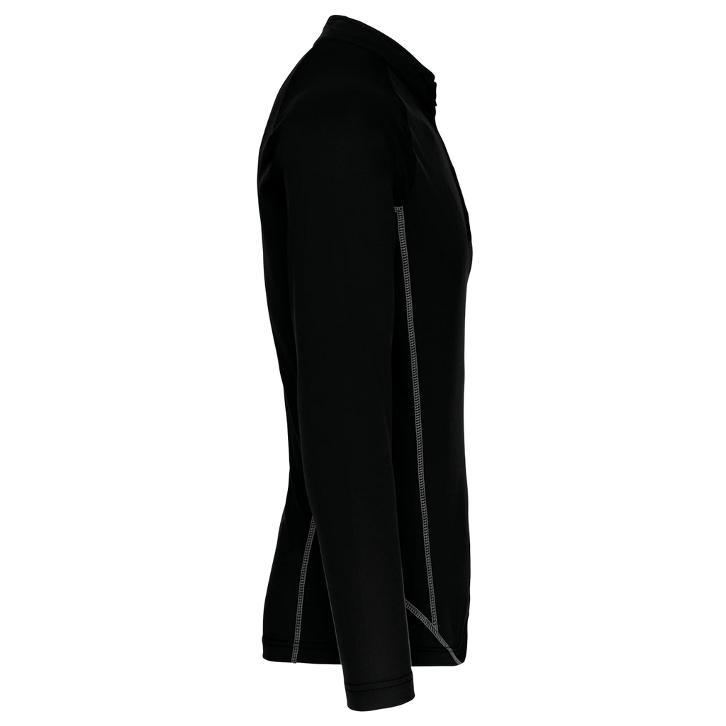PA335 - Haut de sport manches longues ¼ zip homme
