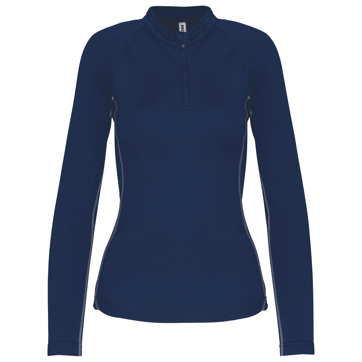 PA336 - Haut de sport manches longues ¼ zip femme