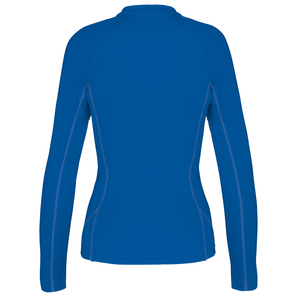 PA336 - Haut de sport manches longues ¼ zip femme
