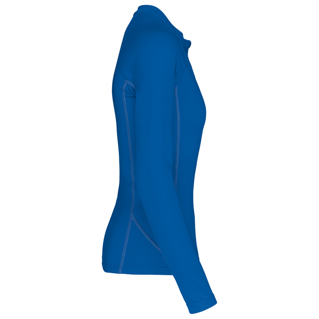 PA336 - Haut de sport manches longues ¼ zip femme