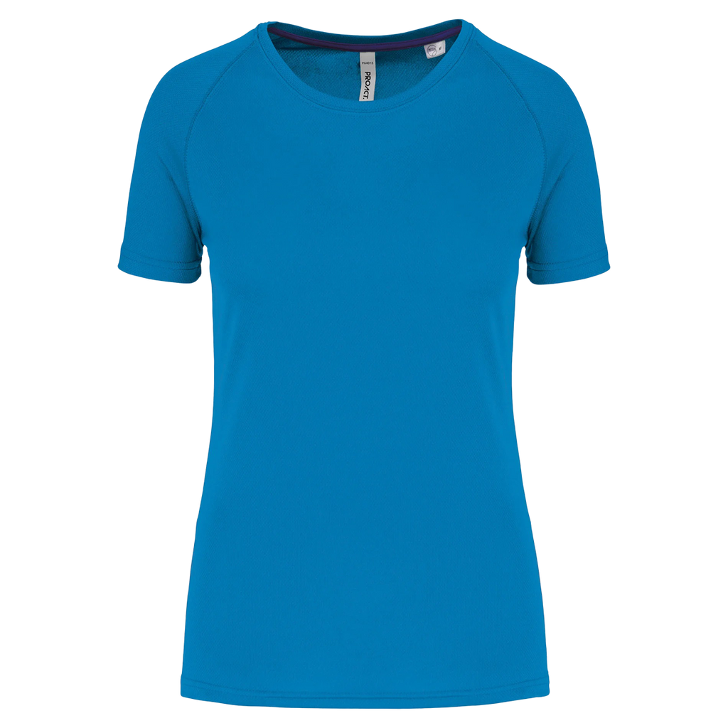 PA4013 - T-shirt de sport à col rond recyclé femme
