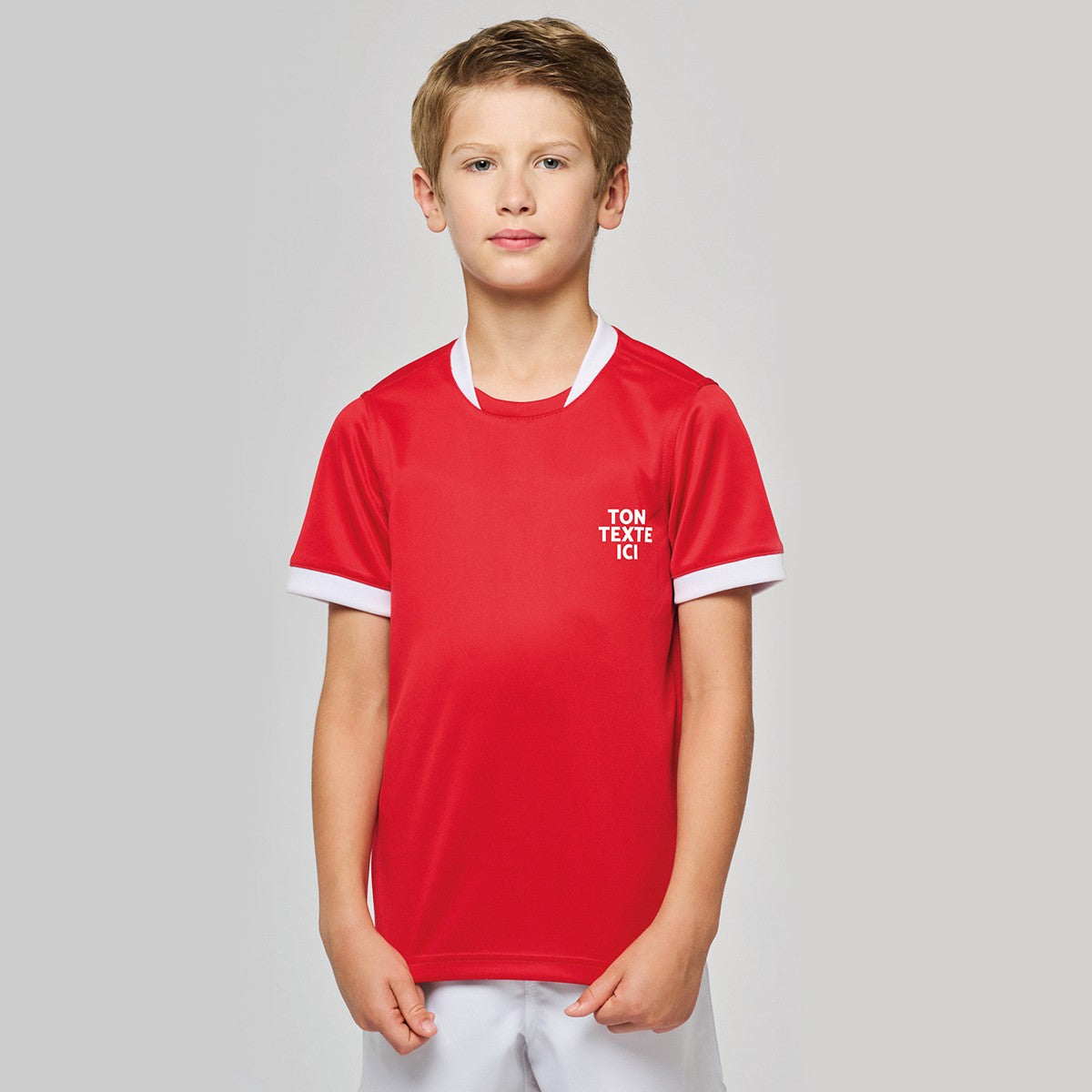 PA4028 - Maillot de rugby manches courtes enfant