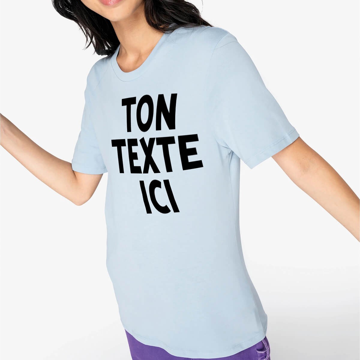 NS300 - Tee shirt écoresponsable homme femme personnalisé