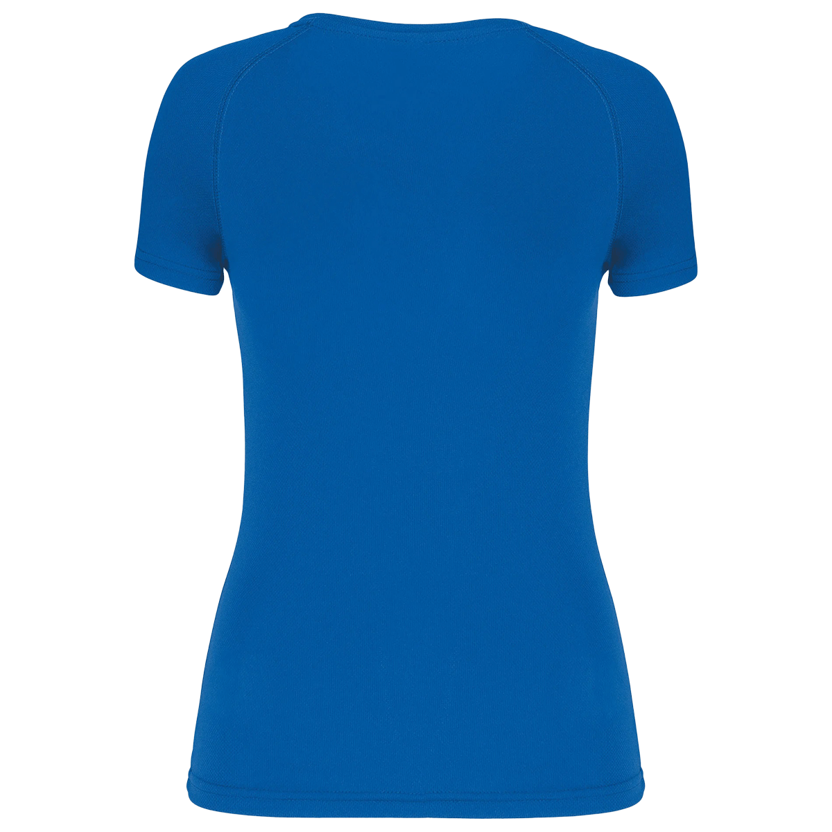 PA477 - T-shirt de sport manches courtes col v femme