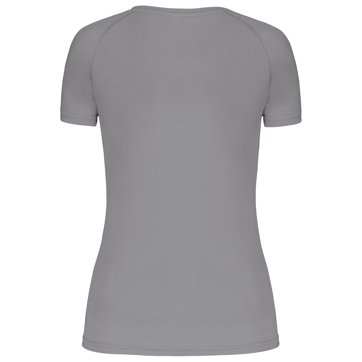 PA477 - T-shirt de sport manches courtes col v femme