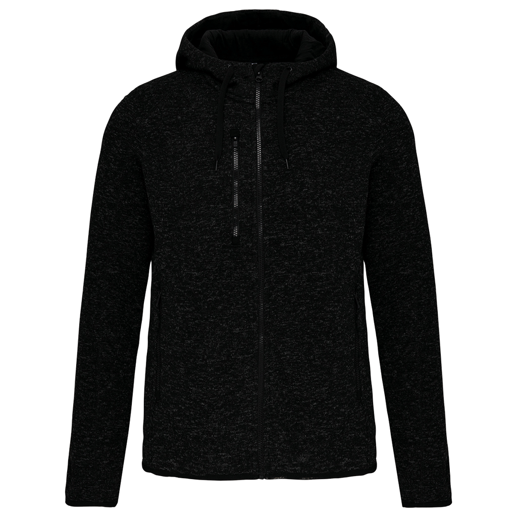 PA366 - Veste à capuche chinée femme