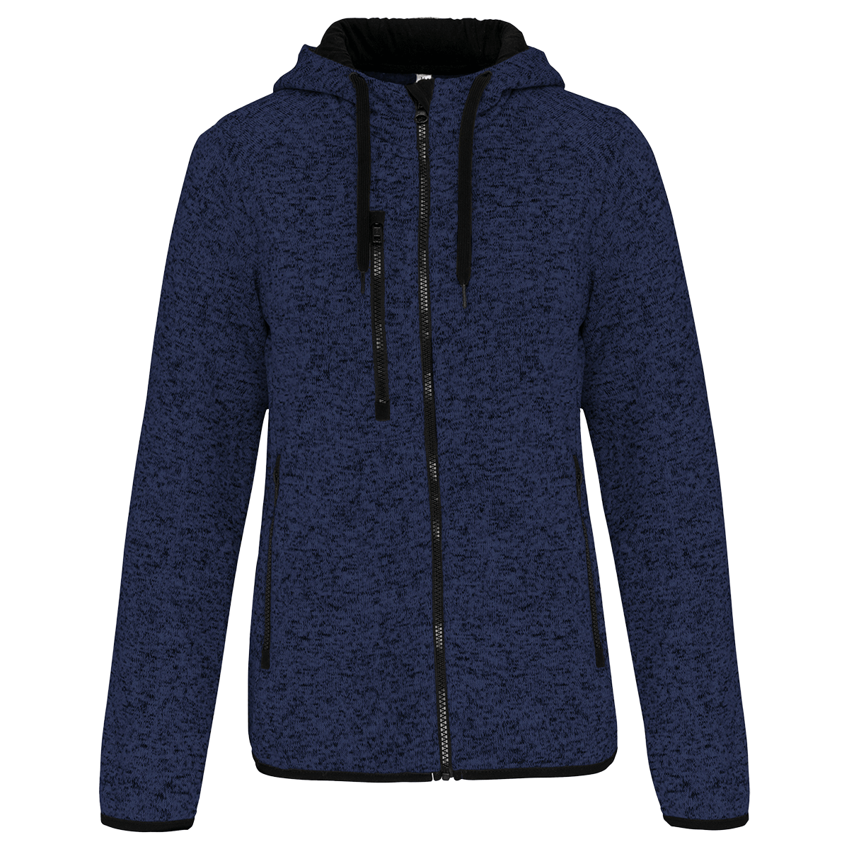 PA366 - Veste à capuche chinée femme