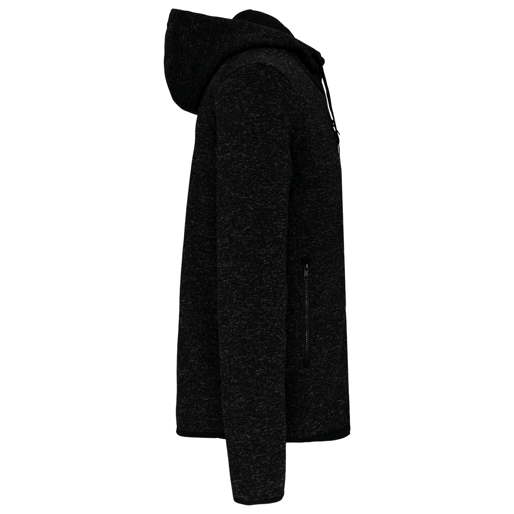 PA366 - Veste à capuche chinée femme