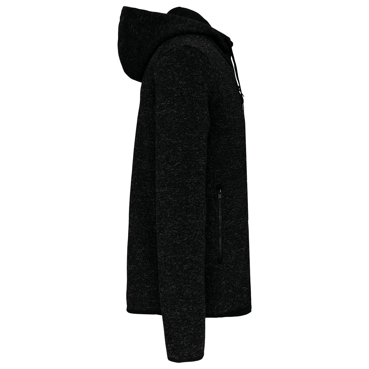 PA366 - Veste à capuche chinée femme