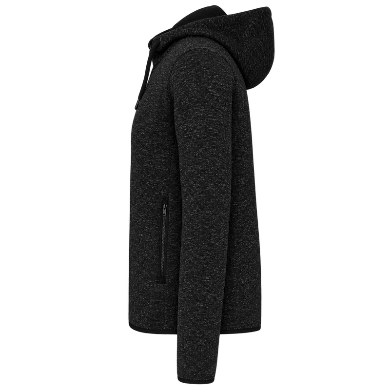 PA366 - Veste à capuche chinée femme