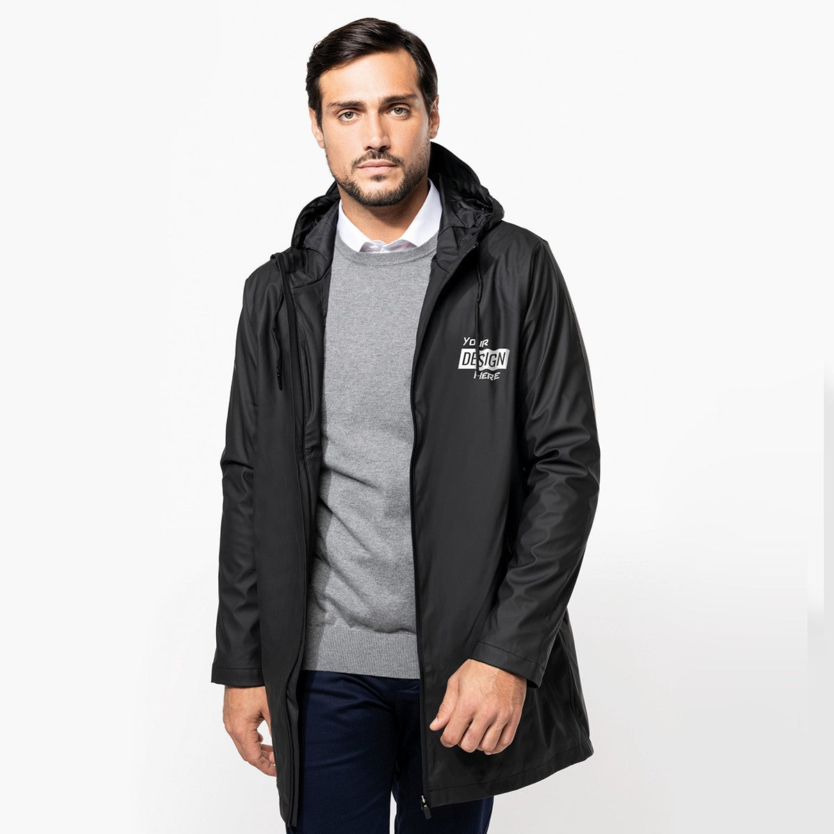 PK600 - Veste de pluie unisexe homme femme personnalisé​e