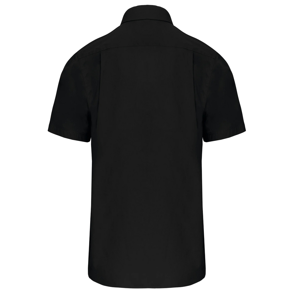 K543 - Chemise popeline manches courtes
