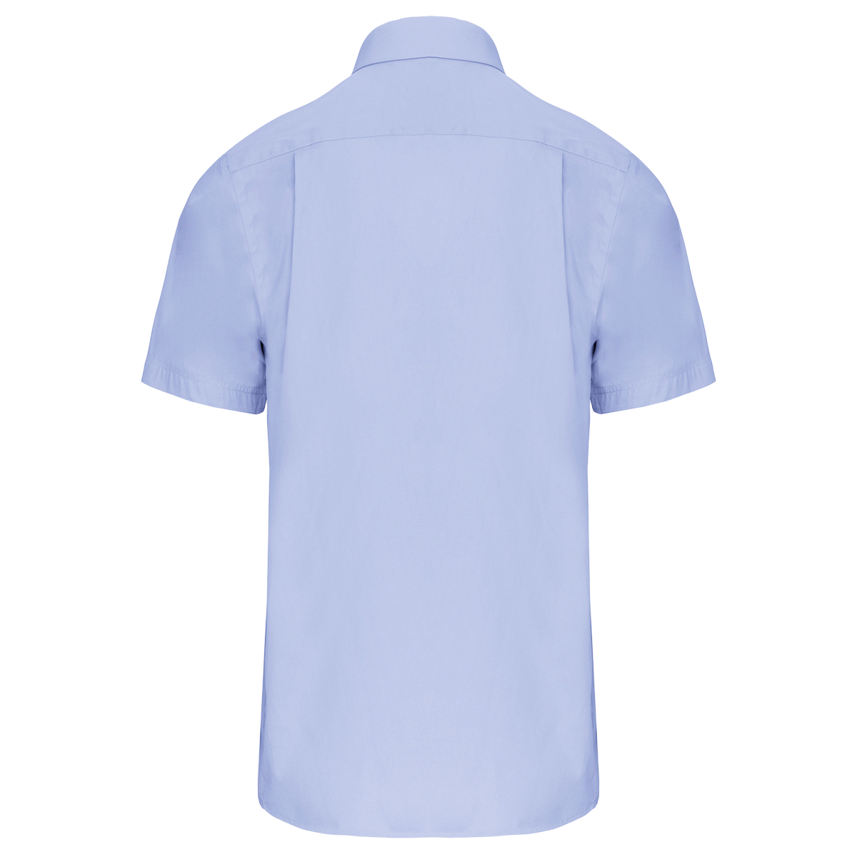 K543 - Chemise popeline manches courtes