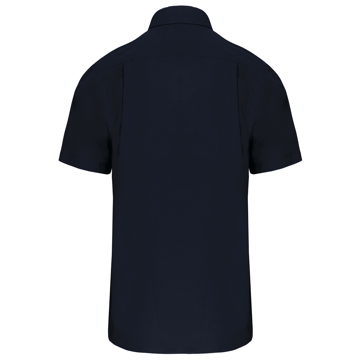 K543 - Chemise popeline manches courtes