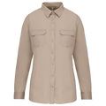 K591 - Chemise safari manches longues femme