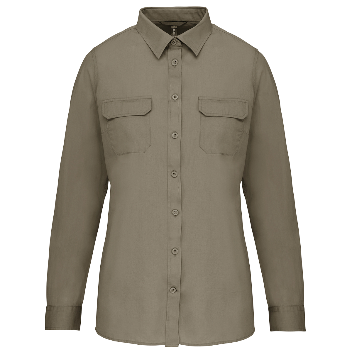 K591 - Chemise safari manches longues femme
