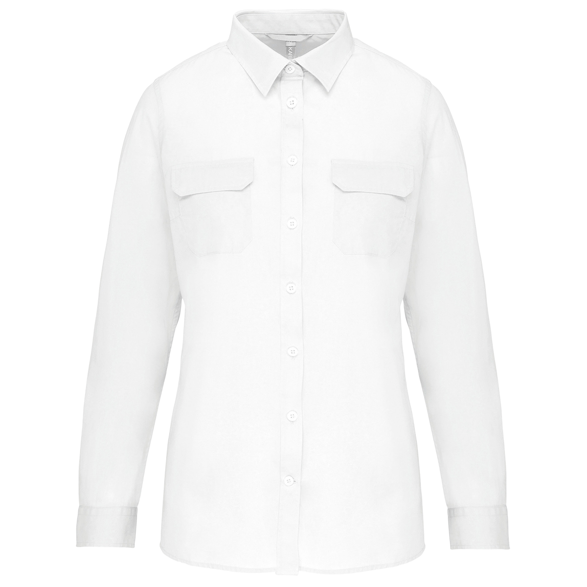 K591 - Chemise safari manches longues femme