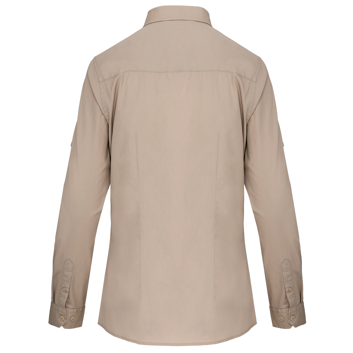 K591 - Chemise safari manches longues femme