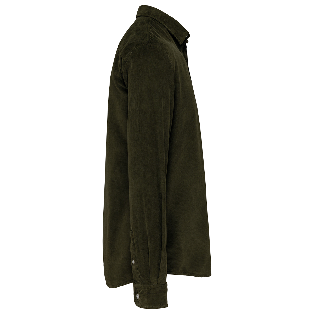 K599 - Chemise manches longues en velours homme