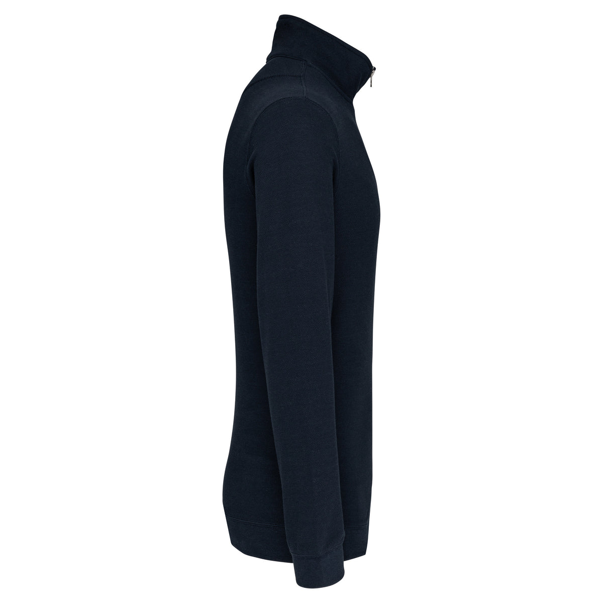 K206 - Trucker  sweat-shirt piqué col zippé homme