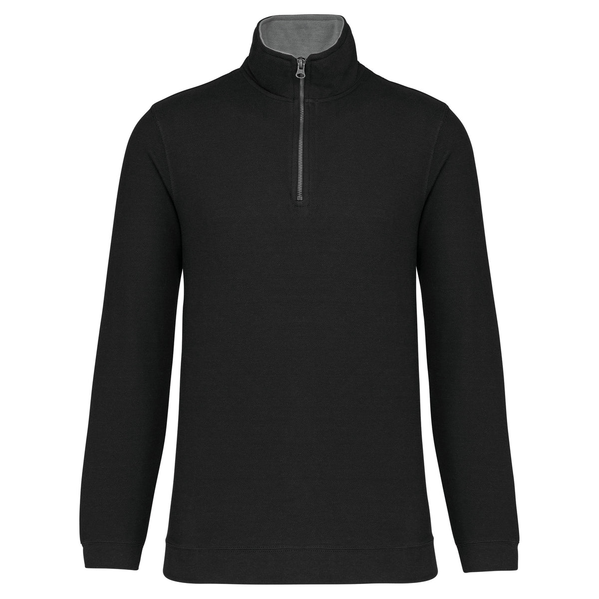 K206 - Trucker  sweat-shirt piqué col zippé homme