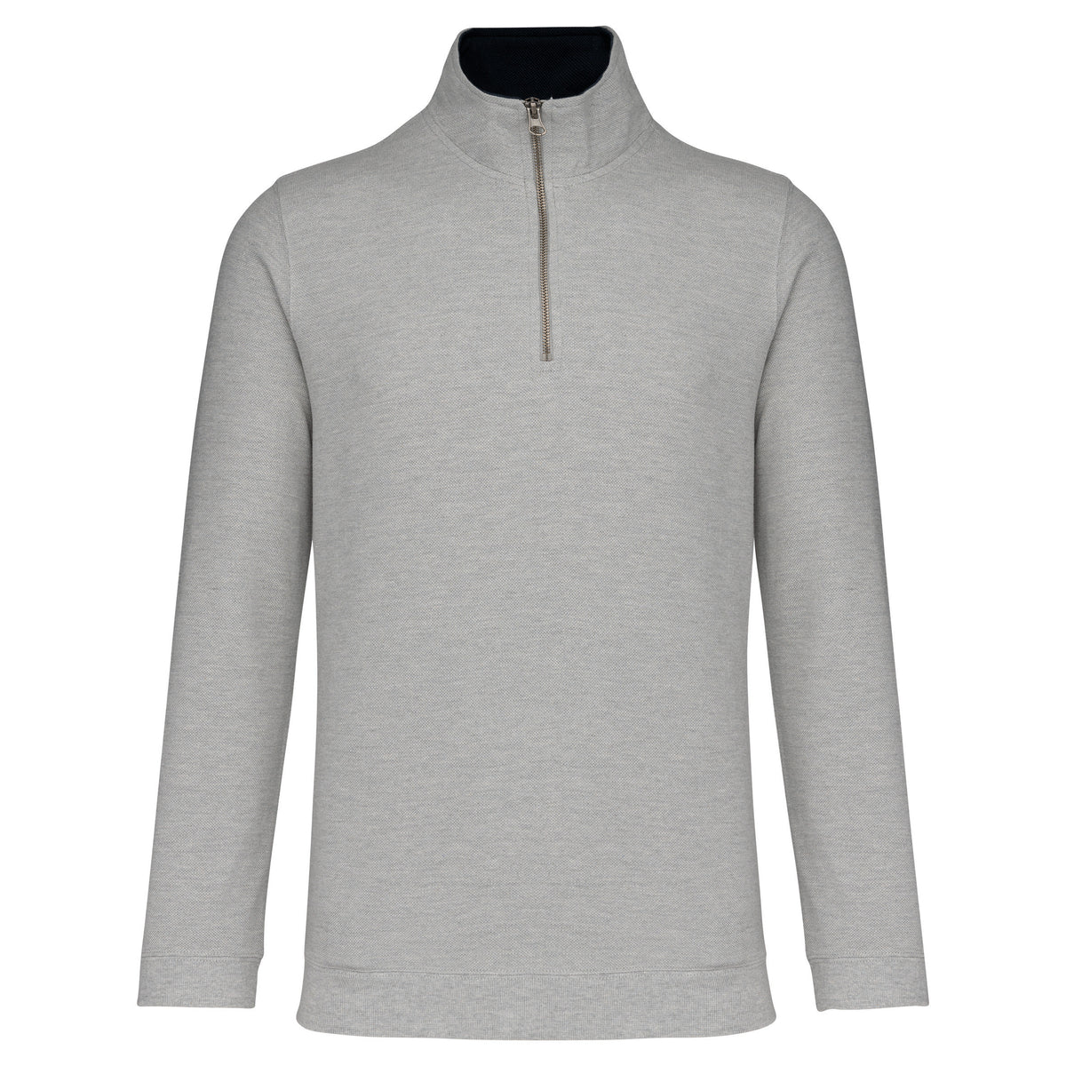 K206 - Trucker  sweat-shirt piqué col zippé homme