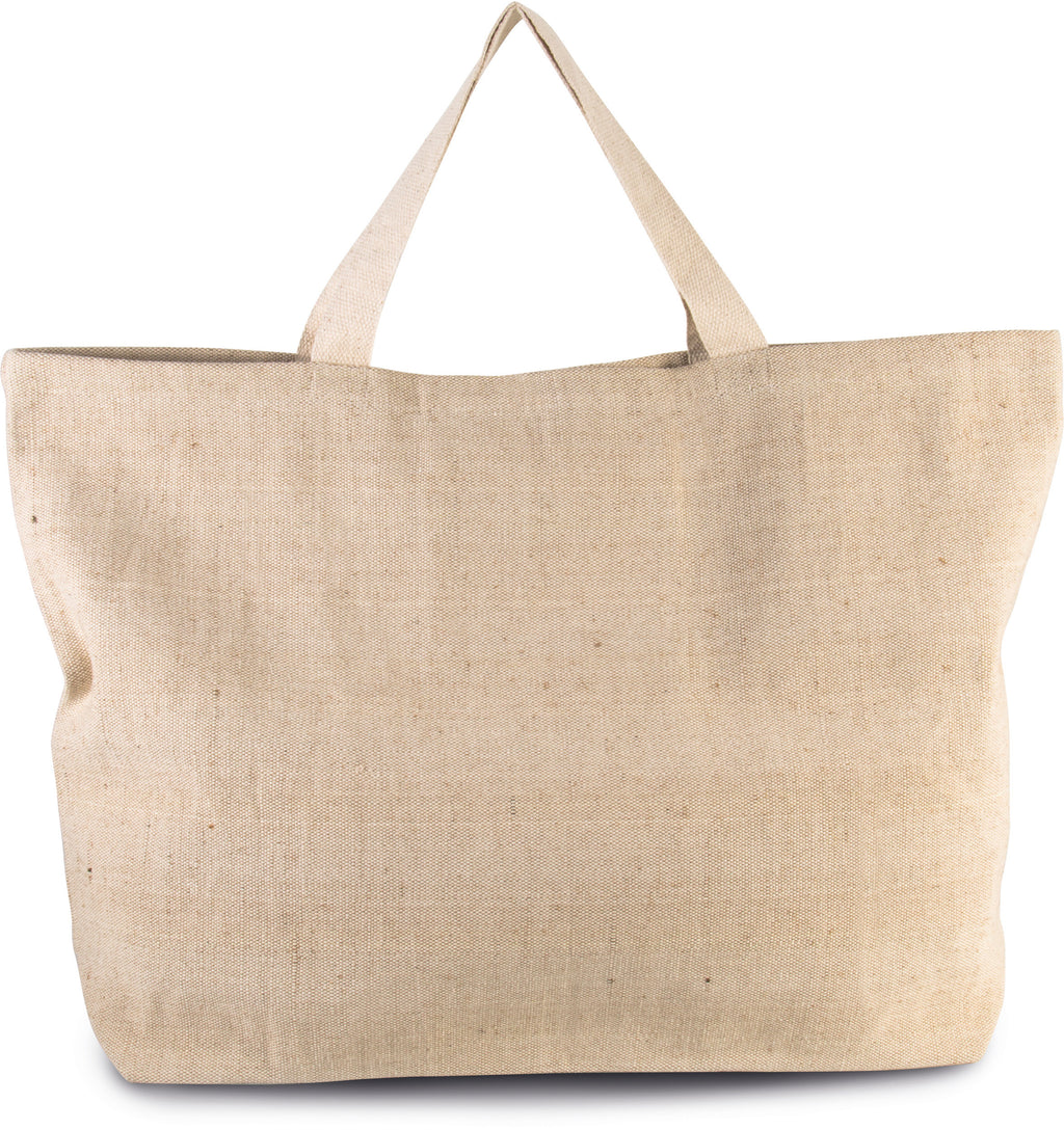 KI0260 - Grand sac de shopping fourre-tout esprit rustique 410 g