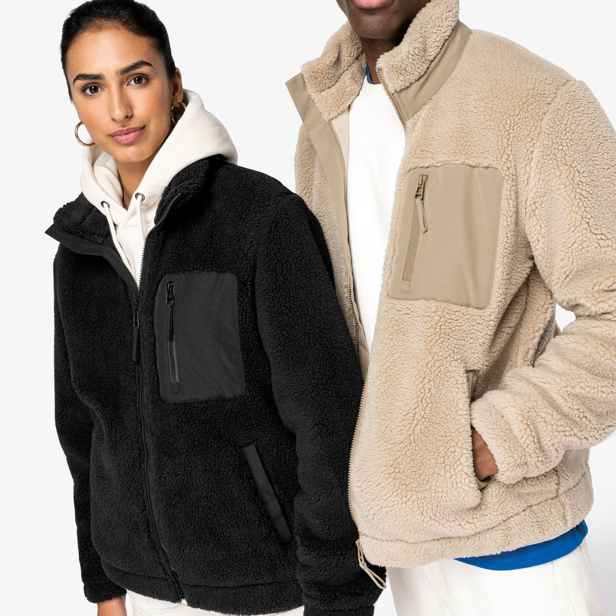 NS604 - Veste Écoresponsable en Sherpa Unisex