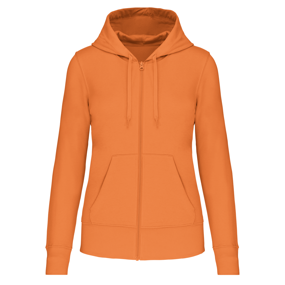 K4031 - Sweat-shirt Écoresponsable Zippé à Capuche Femme