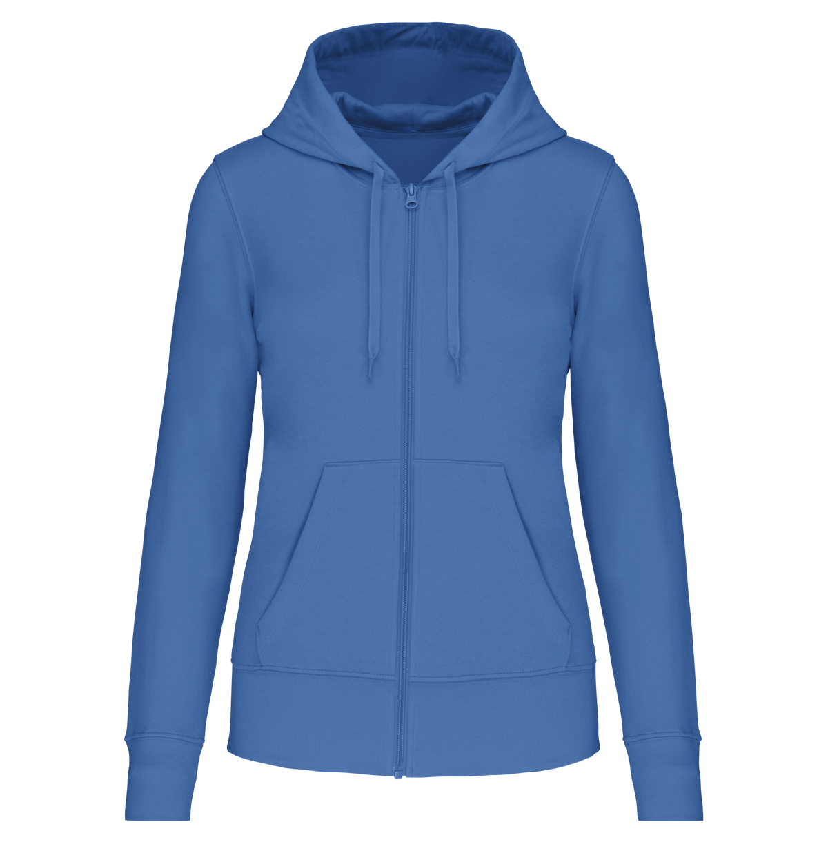 K4031 - Sweat-shirt Écoresponsable Zippé à Capuche Femme